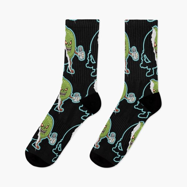 Item preview, Evil Lime Kiler- Vintage Monster Pitaya Cartoon Style designed and sold by MBBialyPiksel.