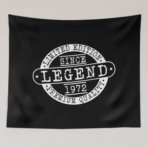 Item preview, Born in 1972, Basic Rustic Style Legend Since 1972 Birthday designed and sold by SylviaYLaughlin.