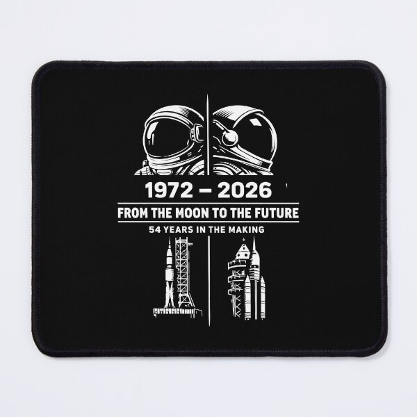 Item preview, Moon Mission Legacy 1972 2026 Space Exploration Galactic Future designed and sold by SplashTastic.
