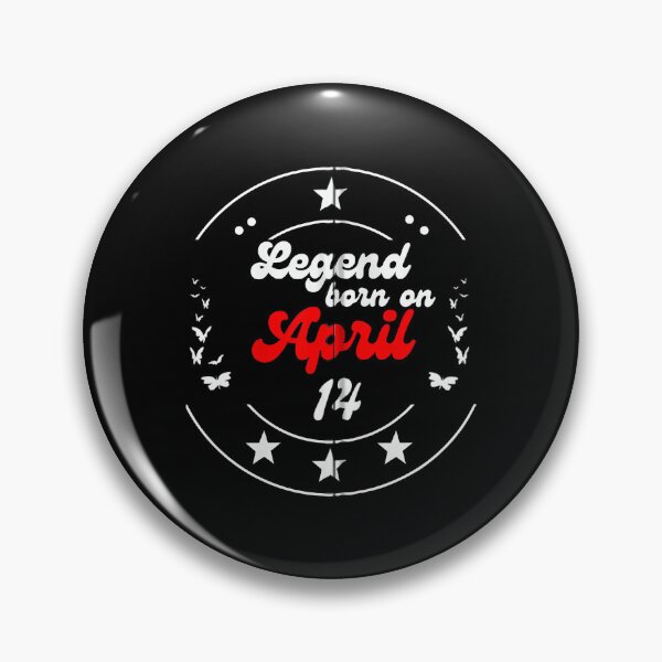 Item preview, April 14 Birthday Legend Man Boy Since April 14th designed and sold by SylviaYLaughlin.