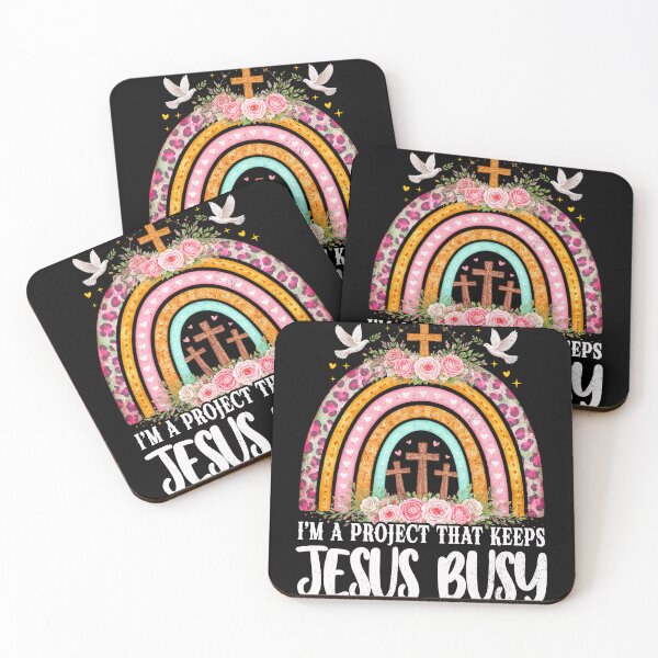 Item preview, I'm A Project that Keeps Jesus Busy, Funny Faith Christian designed and sold by Patchina.
