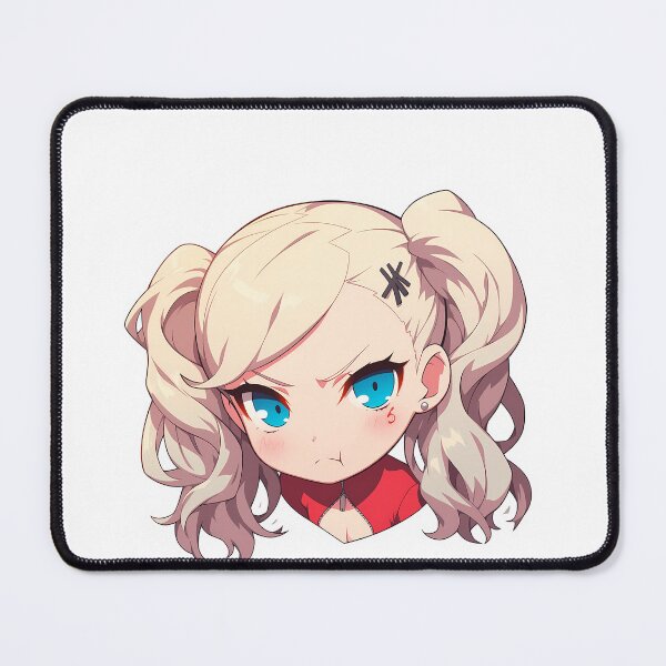 Item preview, Ann Takamaki Persona 5 Chibi Angry Blonde Waifu designed and sold by 108Recordings.