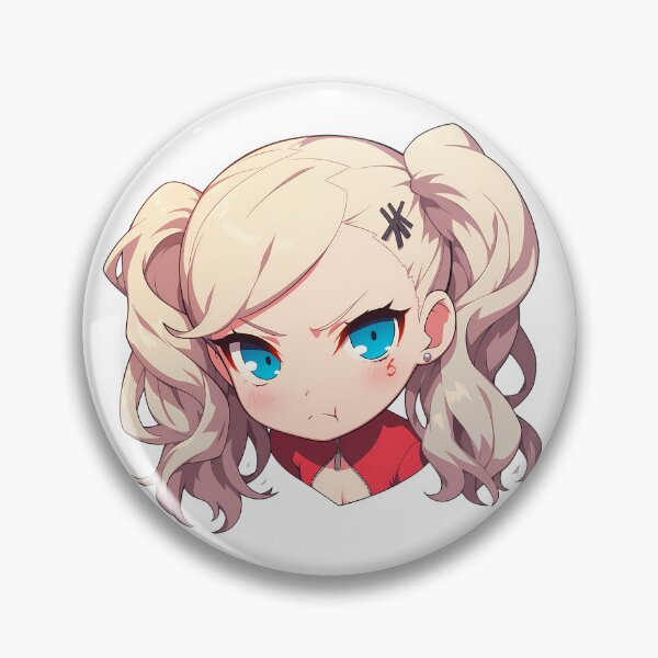 Item preview, Ann Takamaki Persona 5 Chibi Angry Blonde Waifu designed and sold by 108Recordings.