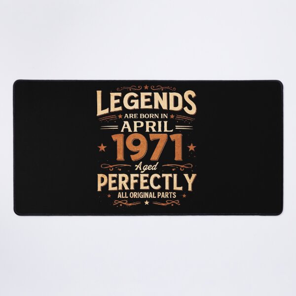 Item preview, 55th Birthday Gift Men Women Legend April 1971 55 Years Premium designed and sold by SylviaYLaughlin.