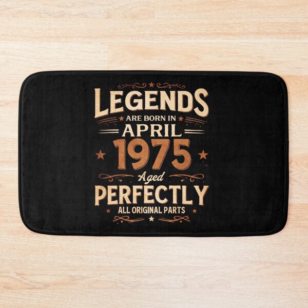 Item preview, 51st Birthday gift Men Women Legend April 1975 51 Years designed and sold by SylviaYLaughlin.