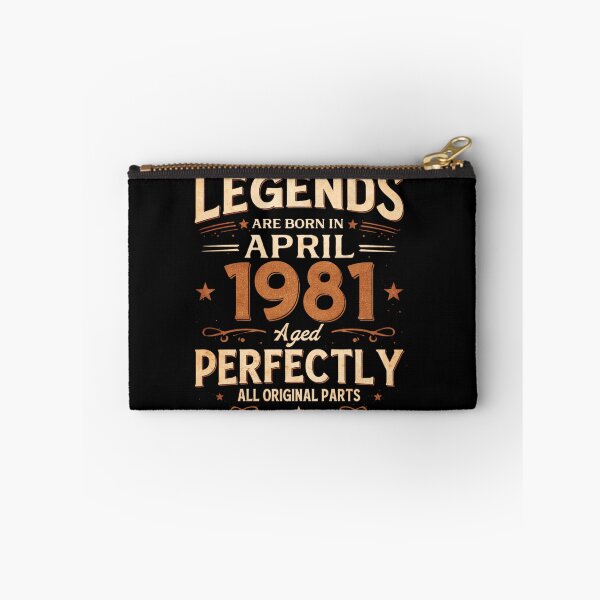 Item preview, 45th Birthday gift Men Women Legend April 1981 45 Years designed and sold by SylviaYLaughlin.