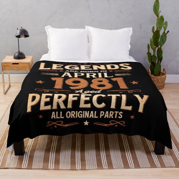 Item preview, 45th Birthday gift Men Women Legend April 1981 45 Years designed and sold by SylviaYLaughlin.