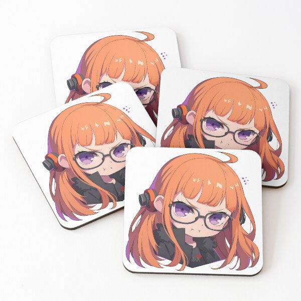 Artikelvorschau, Futaba Sakura Persona 5 Chibi Wütende Brillen-Gamerin entworfen und verkauft von 108Recordings.