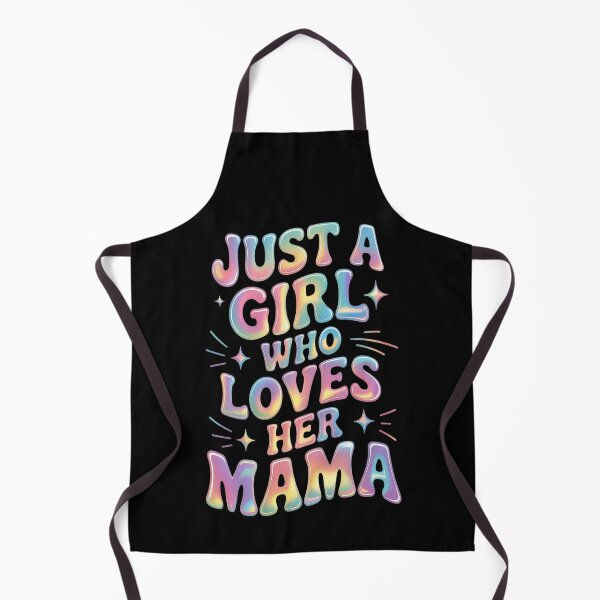 Item preview, Just A Girl Who Loves Her Mama Mother Son and Daughter Love designed and sold by gandebro.
