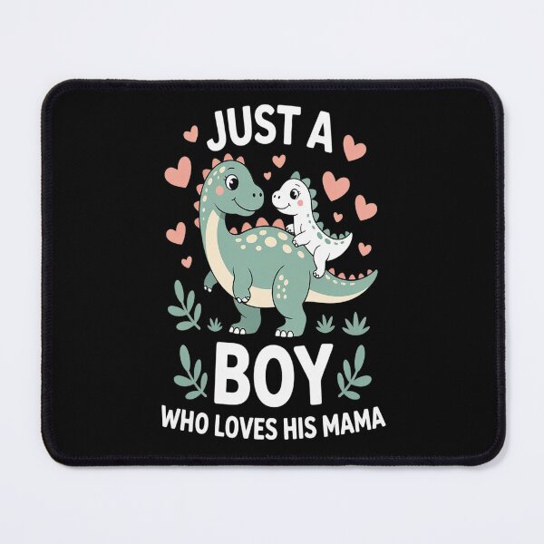 Item preview, Just A Mama Who Loves Her Boy Matching Mothers Day Boy Mama designed and sold by gandebro.