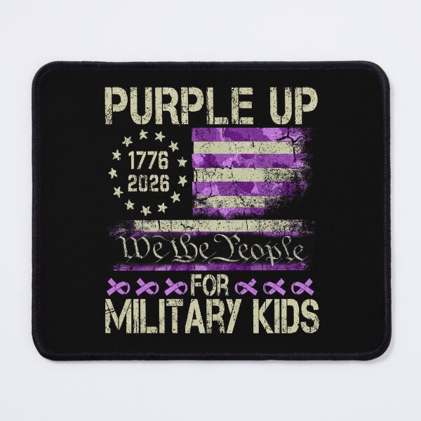 Item preview, Purple Up for Military Kids Military Child Month designed and sold by BlightedArt.