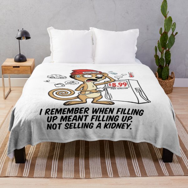 Item preview, MaXiBoOM Gas Price Shock - Funny Meerkat Existential Crisis designed and sold by mAXiBoOM.