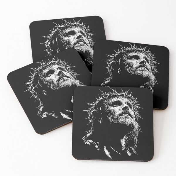 Item preview, Crown Of Thorns Faith Portrait Illustration designed and sold by margamPagenberg.