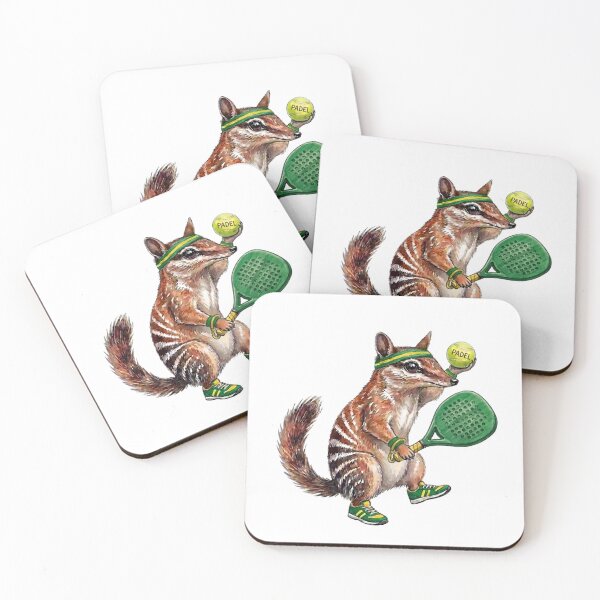 Item preview, Aussie Padel Numbat - Green and Gold Edition designed and sold by Wennebabs.