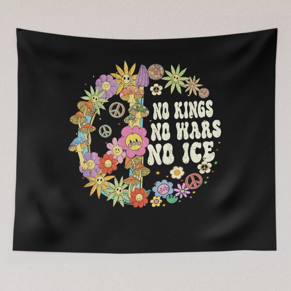 Item preview, no kings no war no ice boho style designed and sold by schoolofbullies.