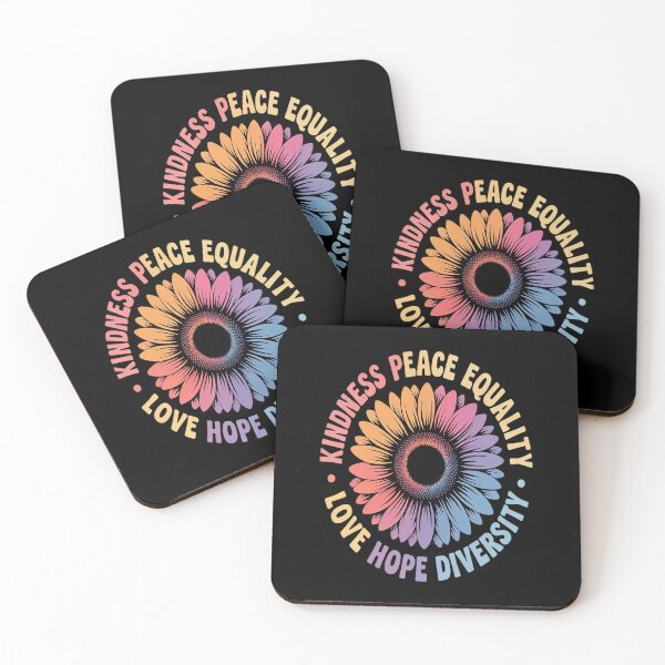 Item preview, Kindness Peace Equality Love Hope Diversity Human Rights designed and sold by gandebro.