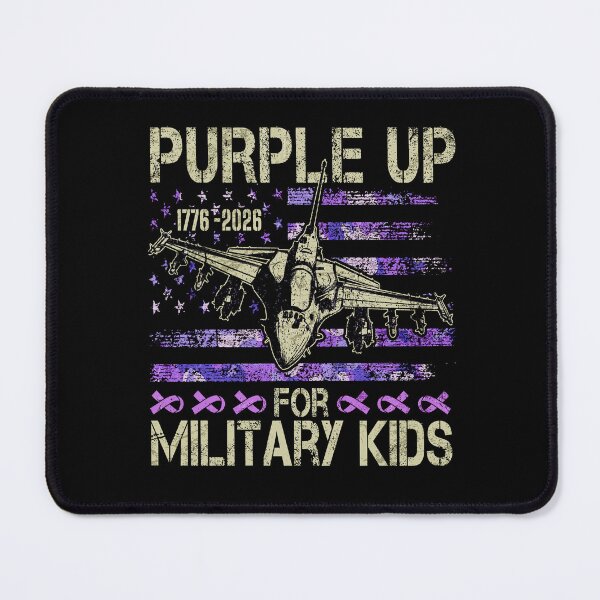Item preview, Purple Up for Military Kids Military Child Month Air force designed and sold by BlightedArt.
