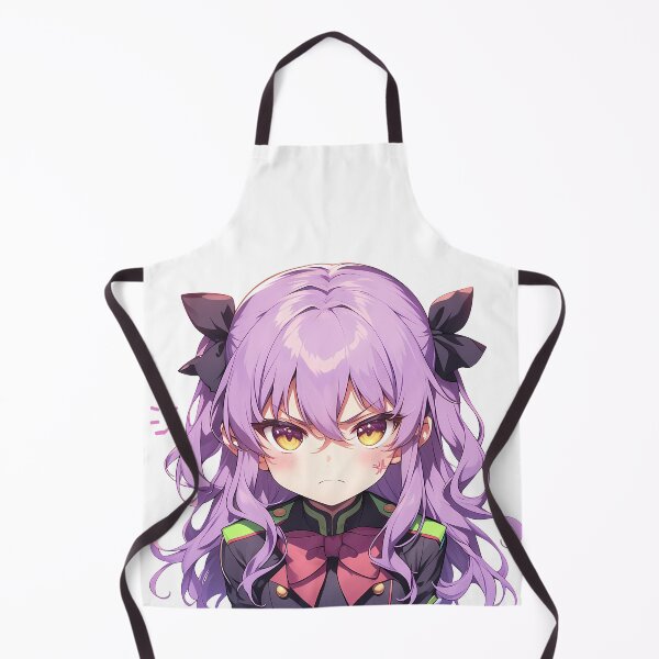 Item preview, Hiiragi Shinoa Seraph Of The End Chibi Kawaii Angry Mood designed and sold by 108Recordings.