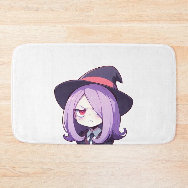 Item preview, Sucy Manbavaran Little Witch Academia Chibi Deadpan Angry Witch designed and sold by 108Recordings.