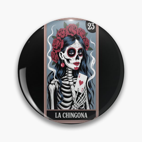 Item preview, La Chingona Tarot Card Funny Spanish Slang Boss Latina Power designed and sold by gandebro.
