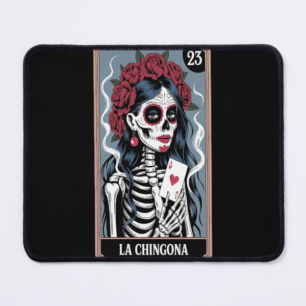 Item preview, La Chingona Tarot Card Funny Spanish Slang Boss Latina Power designed and sold by gandebro.