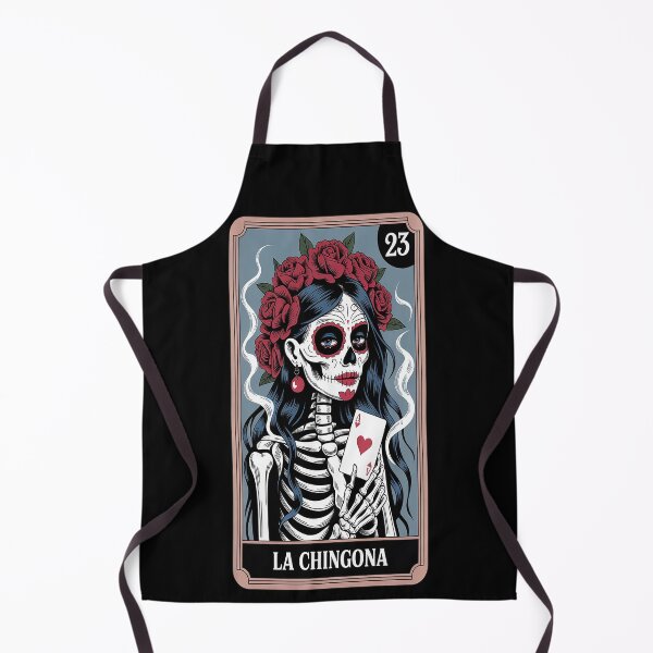 Item preview, La Chingona Tarot Card Funny Spanish Slang Boss Latina Power designed and sold by gandebro.