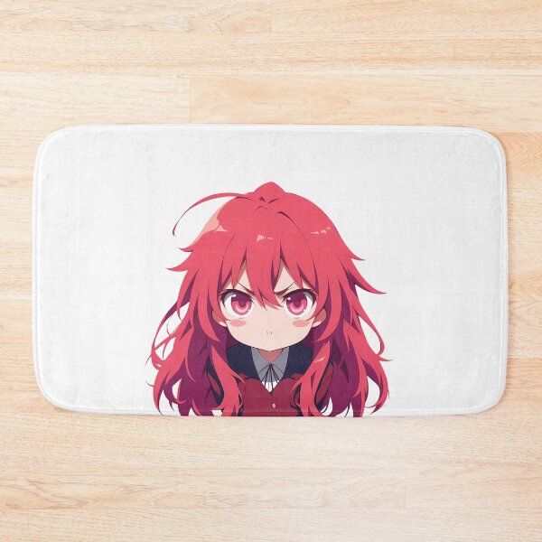 Item preview, Minori Kushieda Toradora Moody Chibi Red Hair Pout designed and sold by 108Recordings.