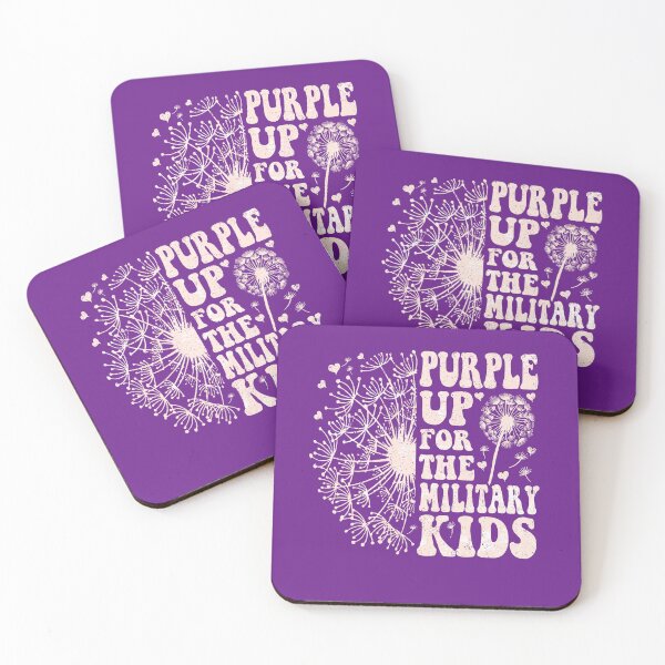 Item preview, Purple Up for Military Kids Military Child Month designed and sold by BlightedArt.
