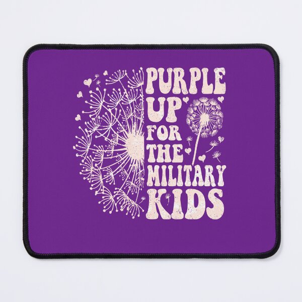 Item preview, Purple Up for Military Kids Military Child Month designed and sold by BlightedArt.