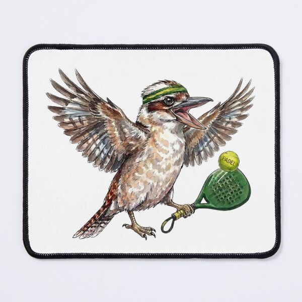 Item preview, The Kookaburra Padel Smashing Pro - Green & Gold Edition designed and sold by Wennebabs.