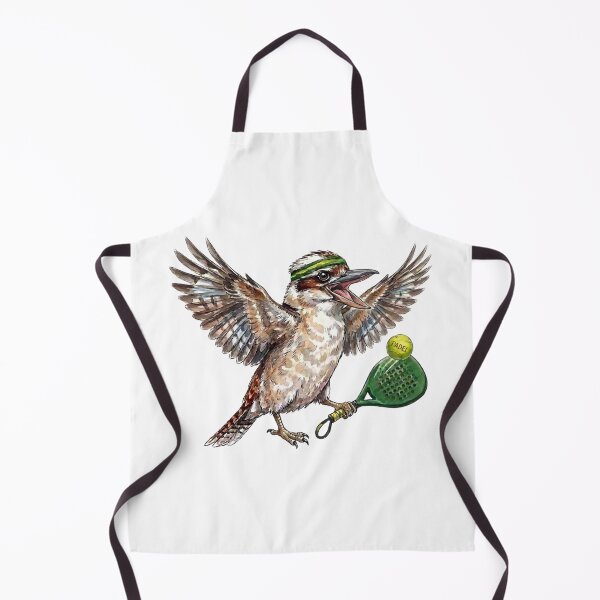 Item preview, The Kookaburra Padel Smashing Pro - Green & Gold Edition designed and sold by Wennebabs.