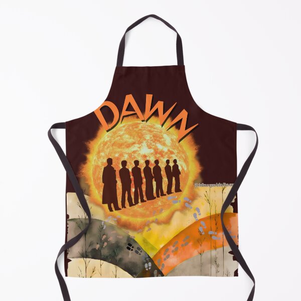 Item preview, Into The Sun BTS Inspired Design – DAWN Aesthetic ARMY Footprints Art designed and sold by ARMYPLUGCO.