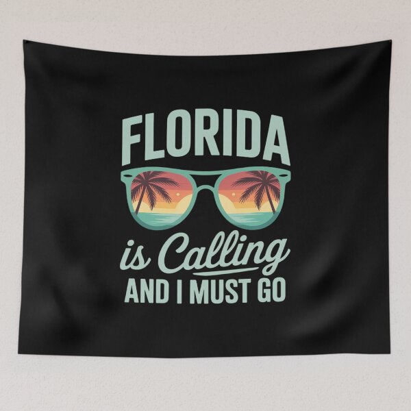 Item preview, Florida Is Calling And I Must Go Summer Vibes Florida designed and sold by IdunayaStore.