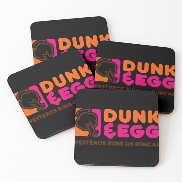 Item preview, DUNK &amp_ EGG DONUTS - with tagline T-Shirt designed and sold by vranarhylas.