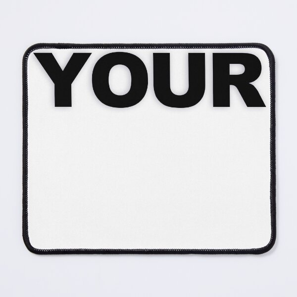 Item preview, YOUR — Black Minimal Bold Type Statement designed and sold by WORDPAUSE.
