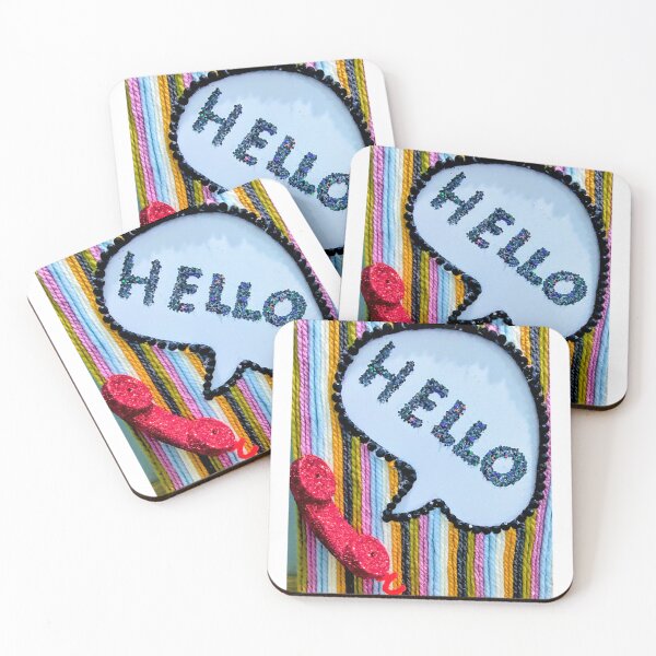Item preview, Hello retro Telephone designed and sold by AHillierArt.