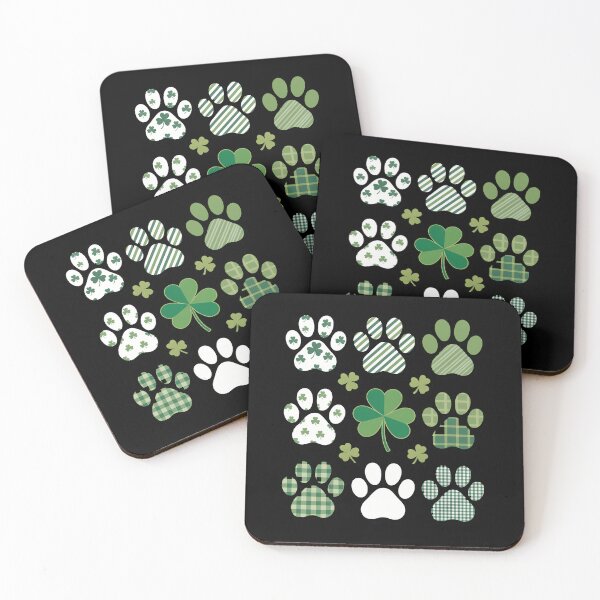 Item preview, Happy St. Patrick's Day For Dog Lover Dog Paw Irish Shamrock designed and sold by IdunayaStore.