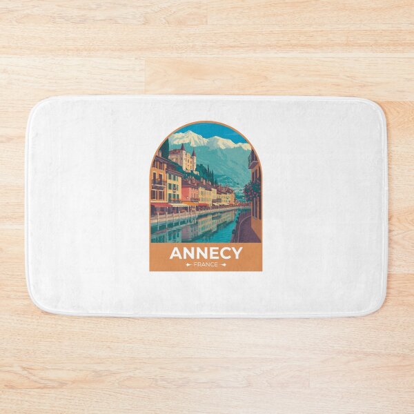 Item preview, Annecy  France Travel Sticker designed and sold by TulipaGraphics.