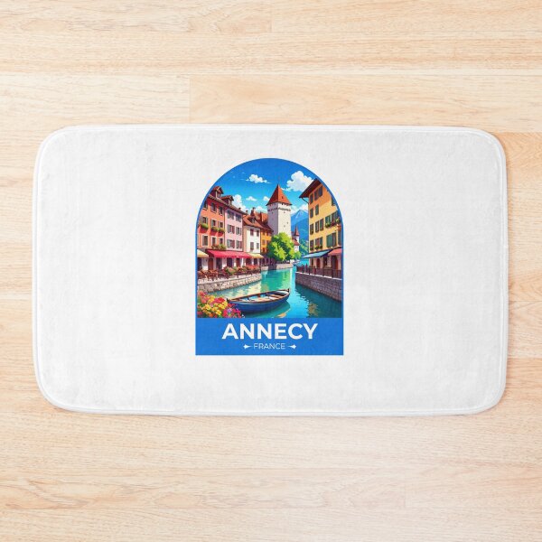 Item preview, Annecy  France Travel Sticker designed and sold by TulipaGraphics.