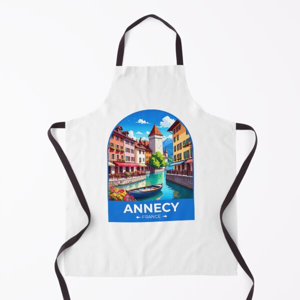 Item preview, Annecy France Travel Sticker designed and sold by TulipaGraphics.