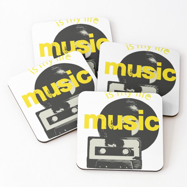 Item preview, MUSIC IS MY LIFE designed and sold by CemDigitalArt.