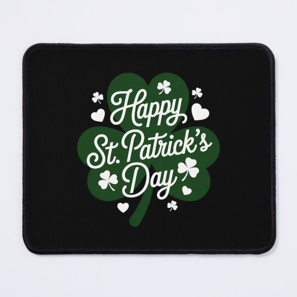 Item preview, Happy St. Patricks Day with Shamrock  designed and sold by IdunayaStore.
