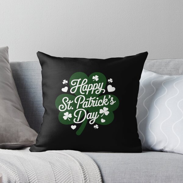 Item preview, Happy St. Patricks Day with Shamrock  designed and sold by IdunayaStore.