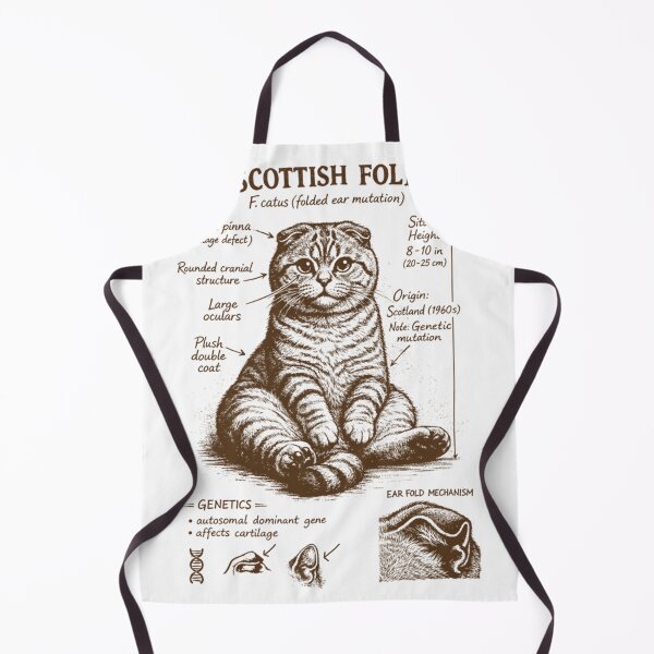 Item preview, Scottish Fold Anatomy Cat Mom Fur Mama Cat Person Cat Lady designed and sold by MelanieIShelton.