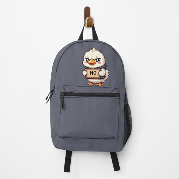 Item preview, Sassy Duck Holding No Sign Cute Angry Duck Meme designed and sold by All-Of-Art.