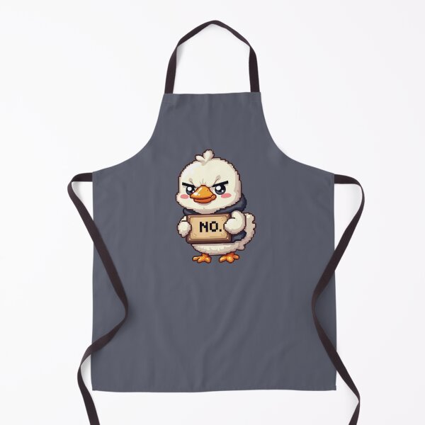 Item preview, Sassy Duck Holding No Sign Cute Angry Duck Meme designed and sold by All-Of-Art.