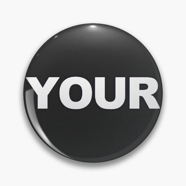Item preview, YOUR — White Minimal Bold Type Statement designed and sold by WORDPAUSE.