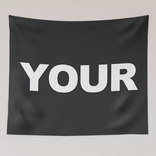 Item preview, YOUR — White Minimal Bold Type Statement designed and sold by WORDPAUSE.