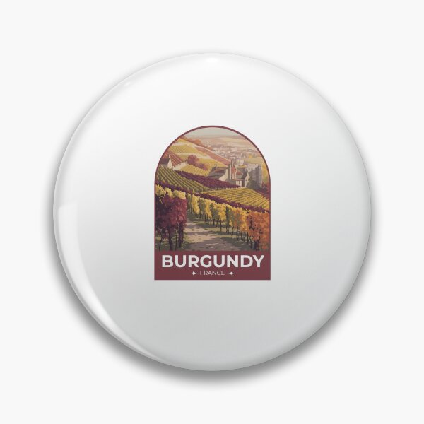 Item preview, Burgundy France Travel Sticker designed and sold by TulipaGraphics.