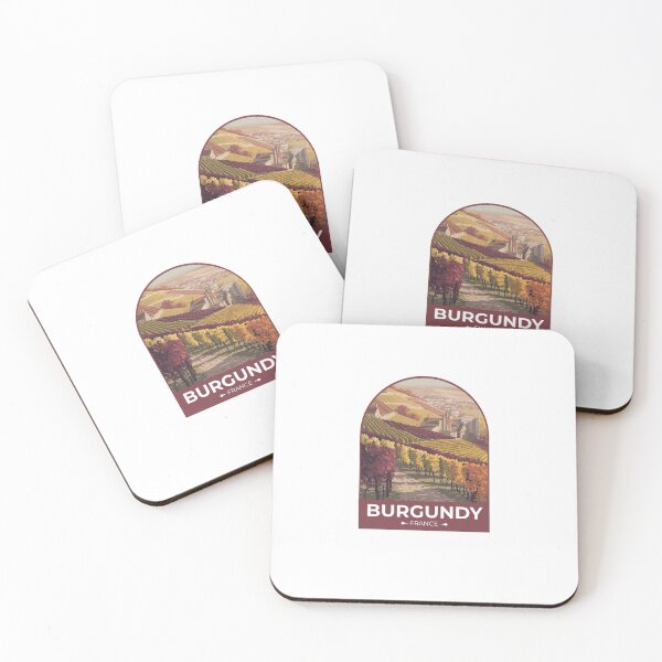 Item preview, Burgundy France Travel Sticker designed and sold by TulipaGraphics.